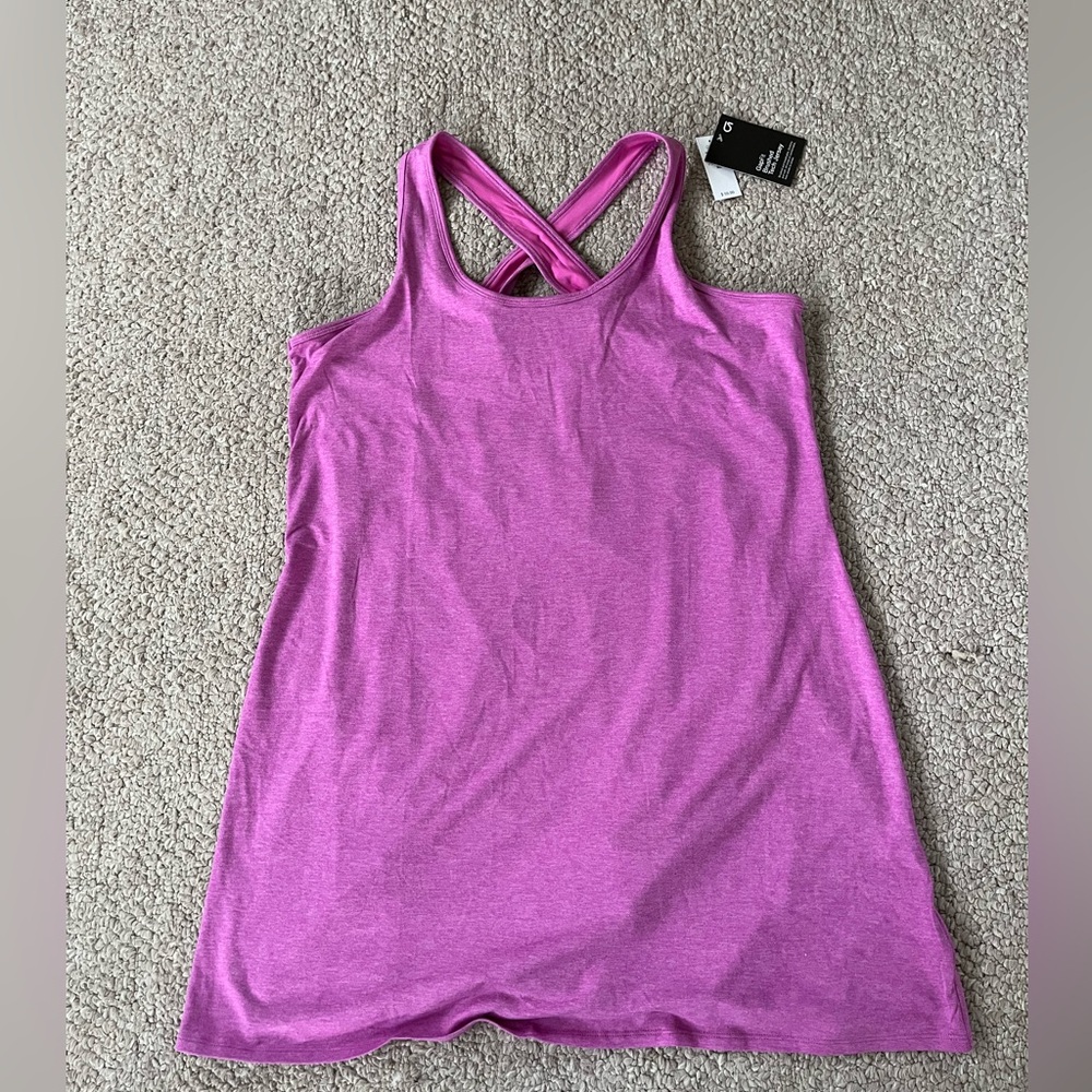 GapFit Brushed Tech Jersey Exercise Dress NWT XL